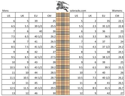 burberry size 52|burberry size chart.